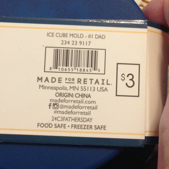 Father's Day oversized ice cub molds - Picture 7 of 9